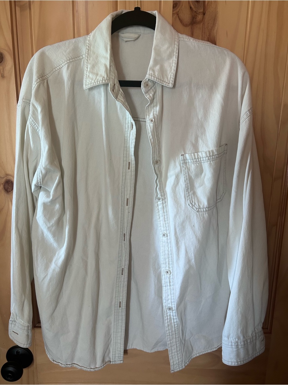 Aeropostale White Button-Down Shirt